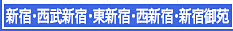 新宿・西武新宿・東新宿・西新宿・新宿御苑エステ